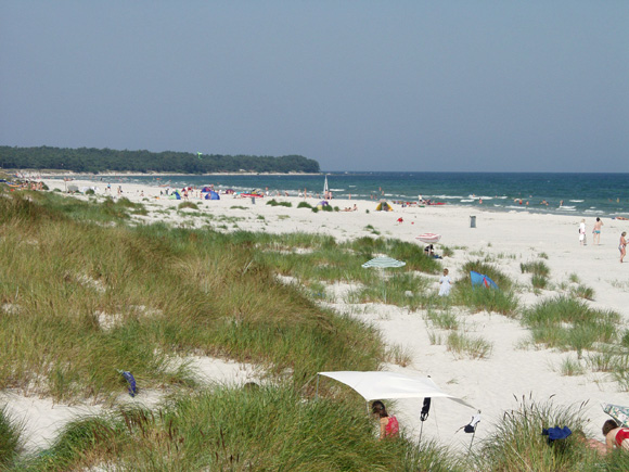 Strand bei Dueodde auf der Ostseeinsel Bornholm